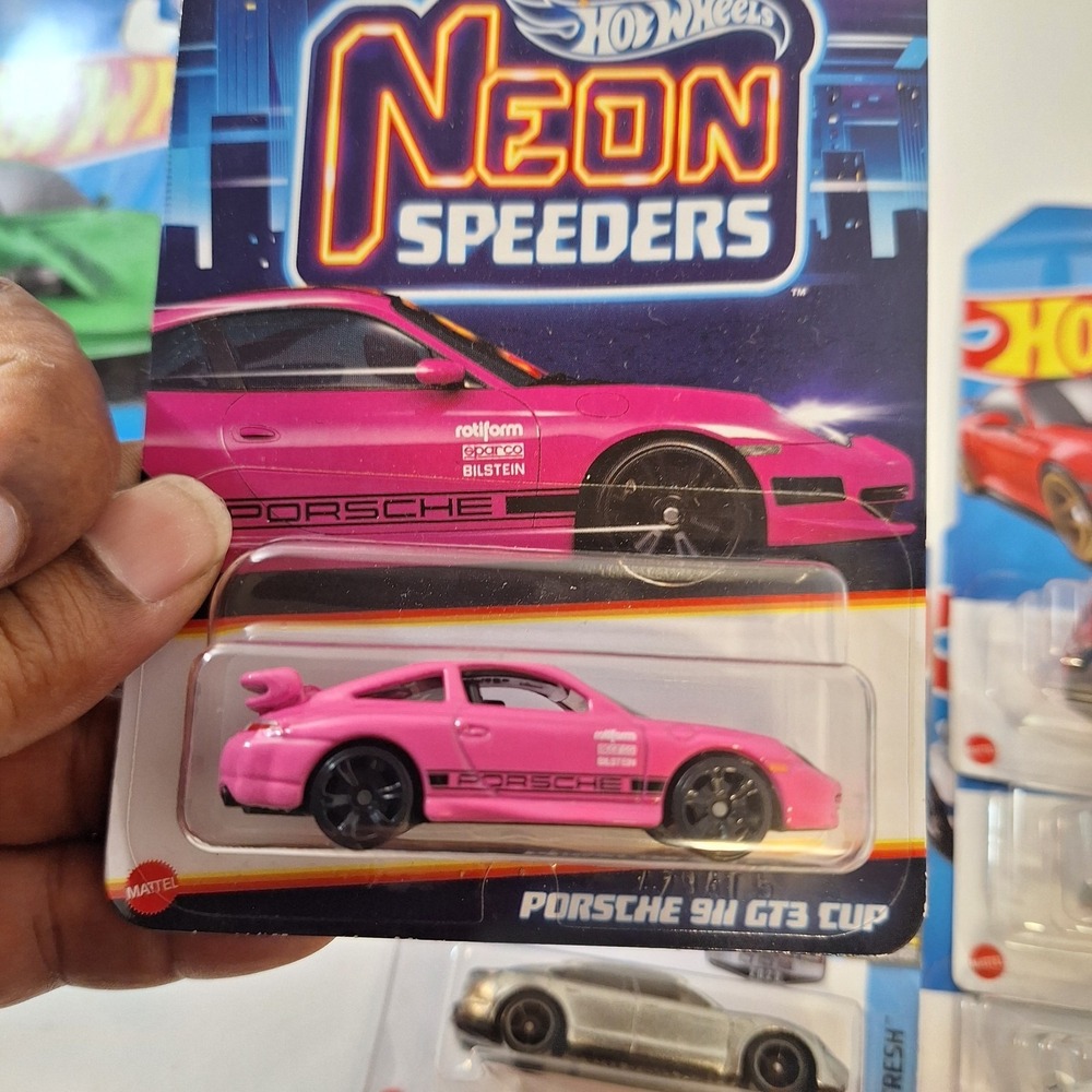 Hot Wheels‎ 12 Porsche Zamac Neon Speeders & Matchbox & Target Red Edition - Picture 12 of 16